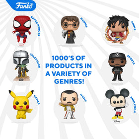 Funko Pop! Plants Flora Sunflower, closeup vinyl texture emphasizes durable material.