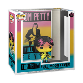 Funko Pop! Albums Tom Petty Full Moon Fever cover art figure for wall display and shelf collection