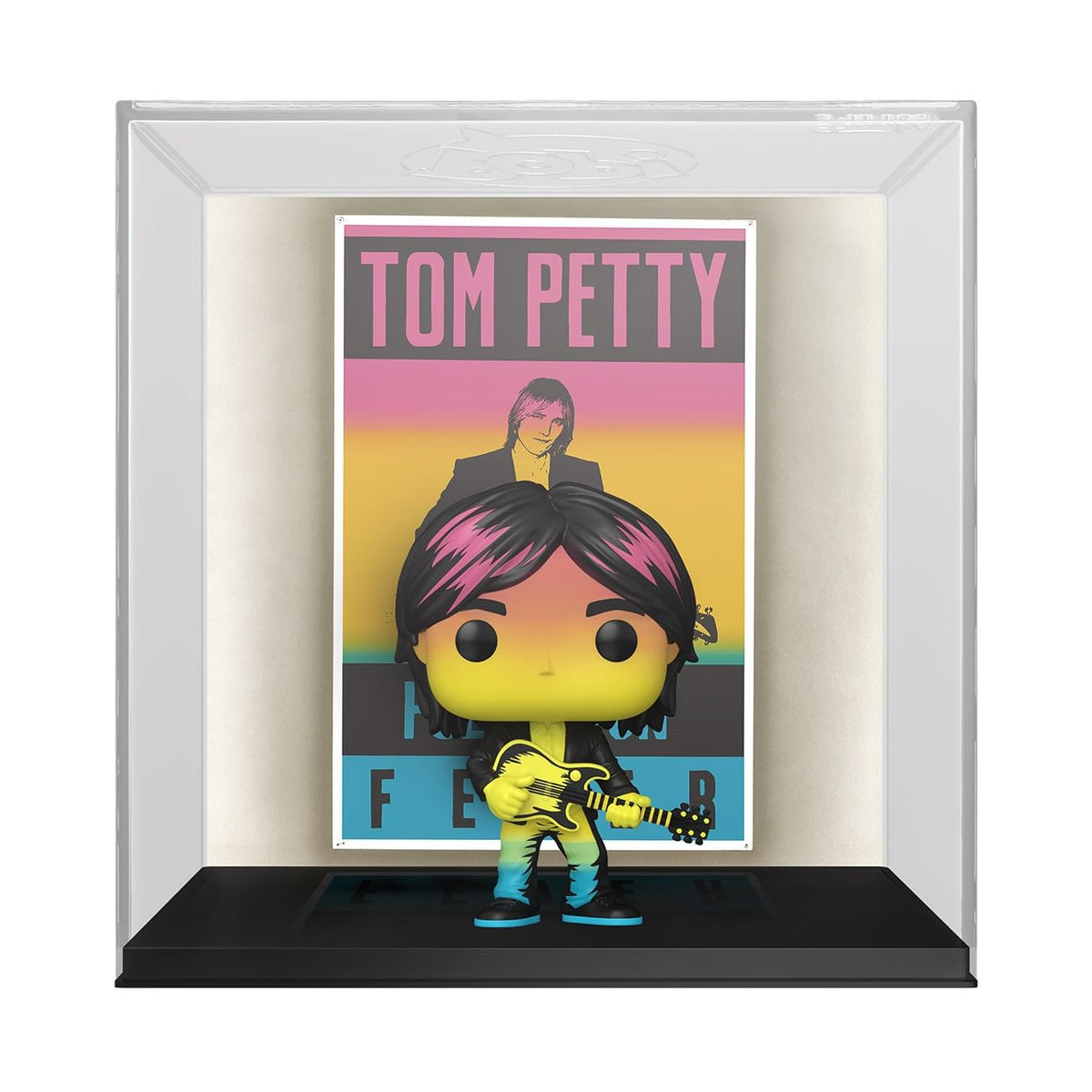 Funko Pop! Albums Tom Petty Full Moon Fever display stand ideal for showcasing a durable collectible