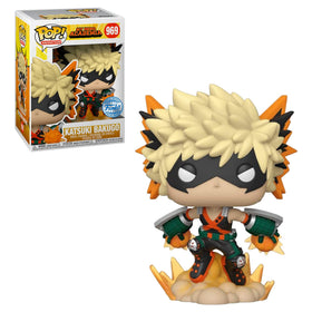 Funko Pop! Animation Katsuki Bakugo Explosion front view display-ready collectible.