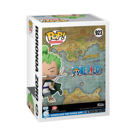 Funko POP! Animation One Piece Zoro securely packaged for shipping