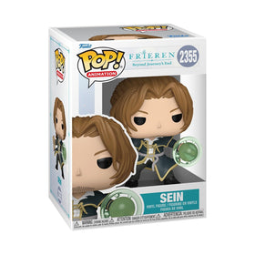 Funko Pop Sein figure, front view, ideal display piece for Frieren collectors.