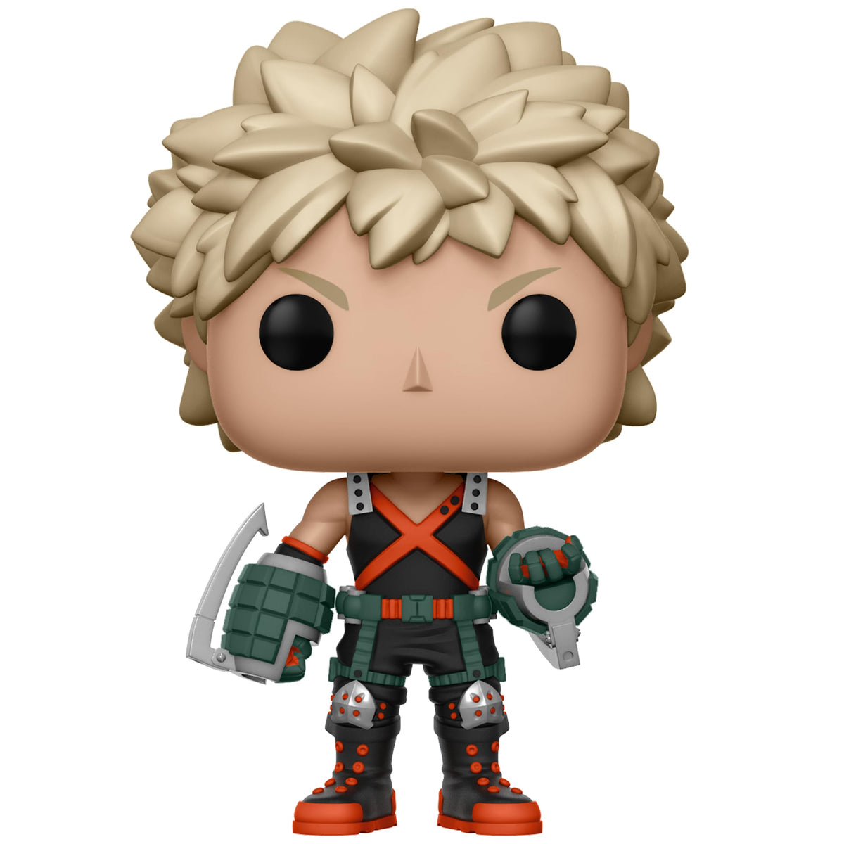 Funko POP! My Hero Academia Katsuki Bakugo, 3.75 inch collectible height.