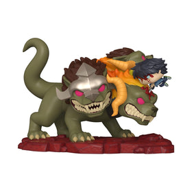 Funko Pop Deluxe Sung Jinwoo vs Cerberus duel pose highlights dynamic interaction