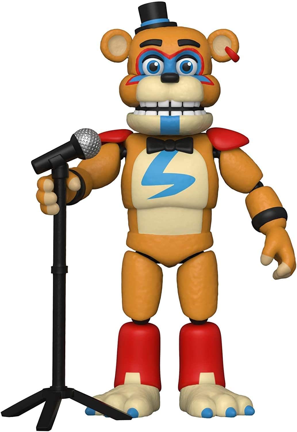 Funko Pop! Glamrock Fred front view, ideal display piece for collectors.