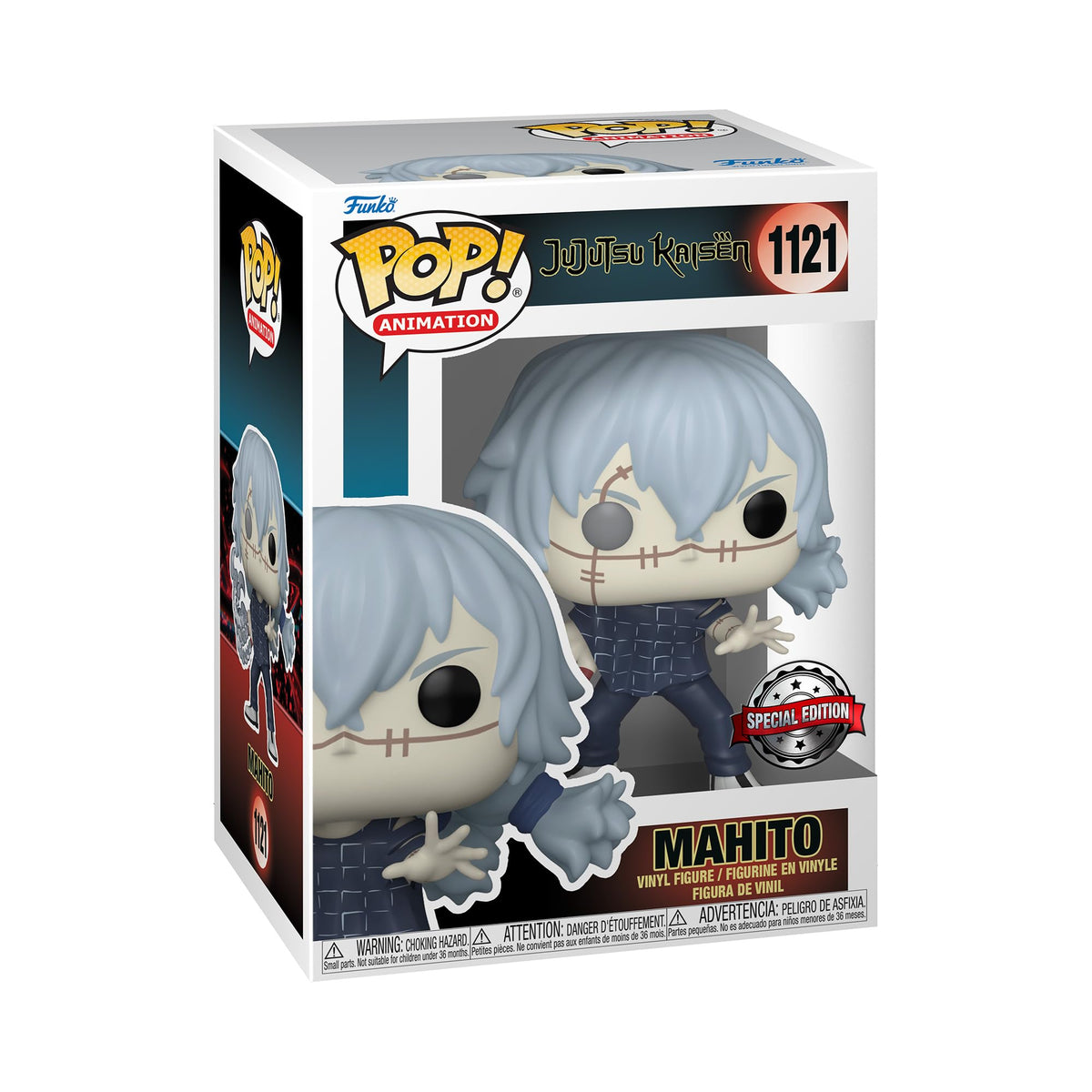 Funko Pop! JJK Mahito new arms figure for display and collection.