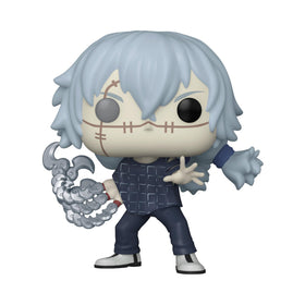 Premium vinyl Mahito figure complements display for JJK fans.