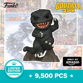 Funko Pop! Supreme Godzilla65 collectible vinyl ideal for shelf styling.