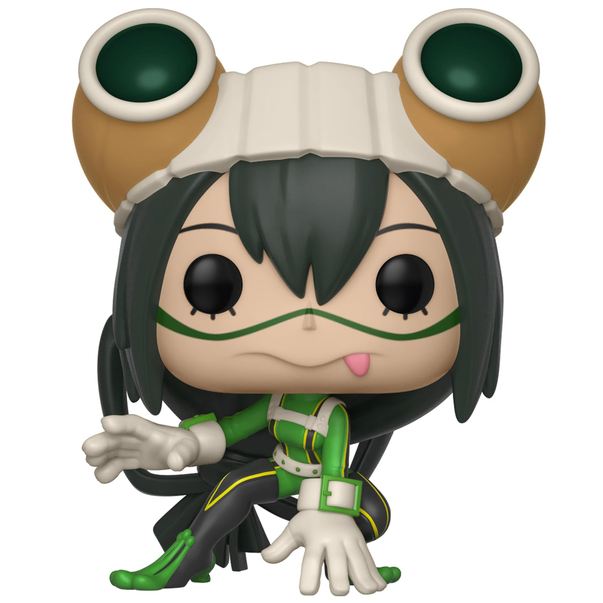 Funko Pop Tsuyu side view, ideal for shelf display.