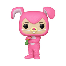 Funko Pop! TV Chandler Bunny side view ideal for shelf arrangement and collection.