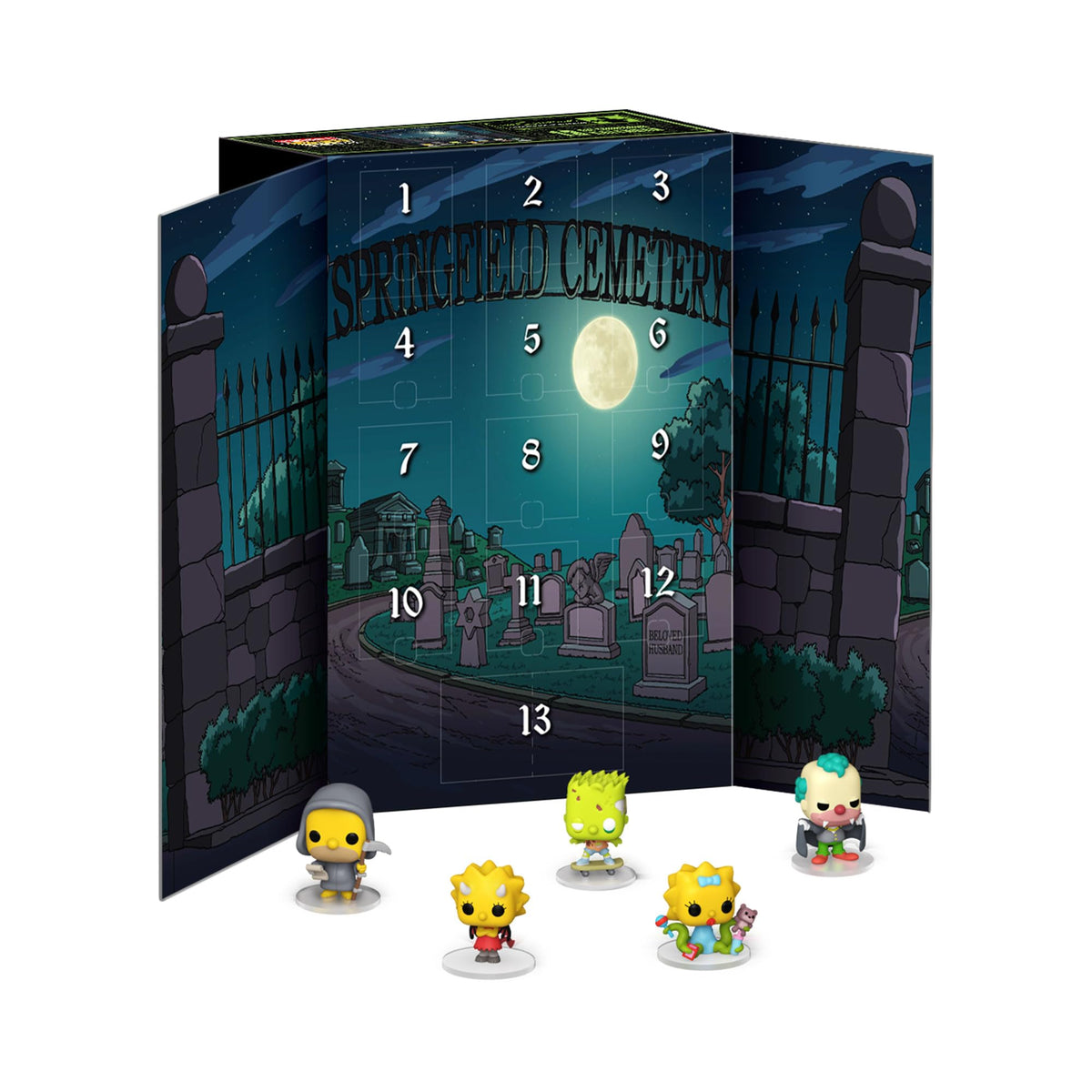 Funko Simpsons 13-day countdown box ready for daily unboxings