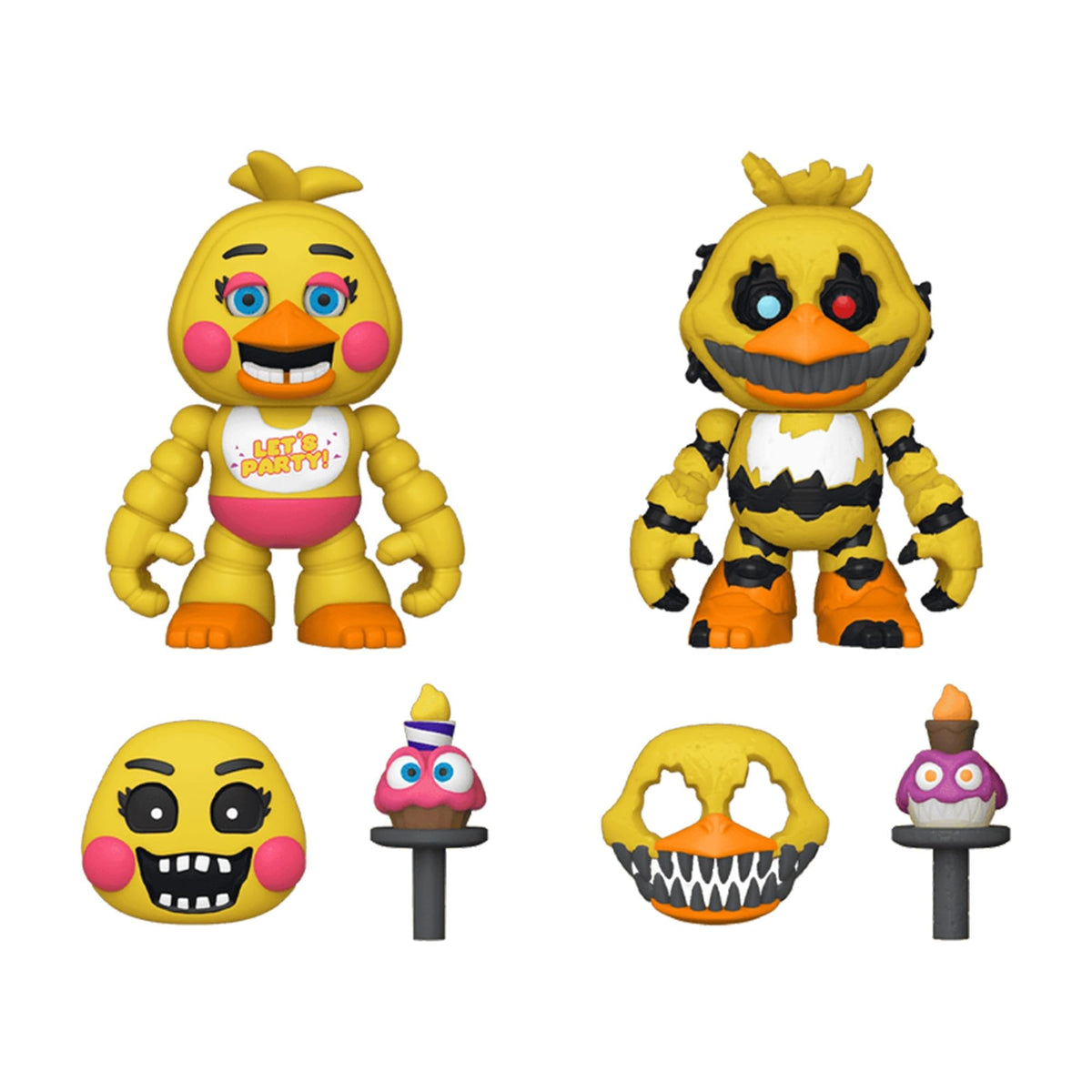 Funko SNAPS! Toy Chica head detail for display-ready collection.