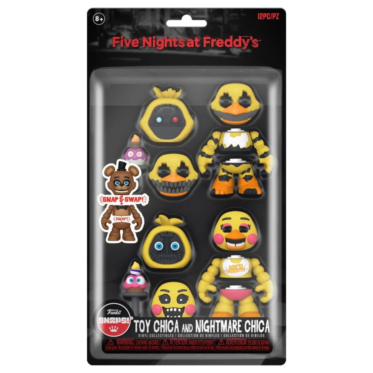 Funko SNAPS! Toy Chica torso for customizable display setups.