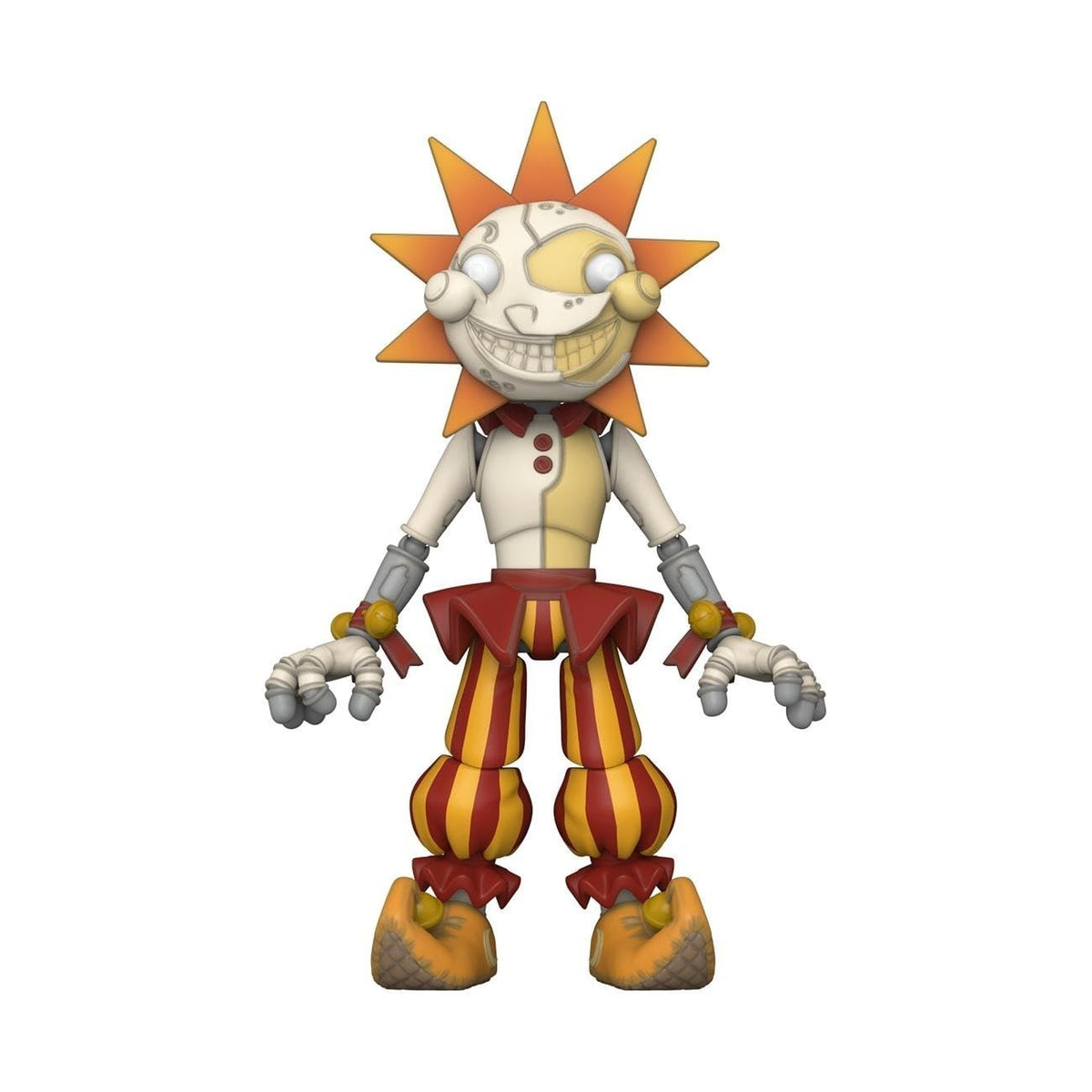 Close-up of Funko Sun detailing, capturing character sculpt from FNAF.