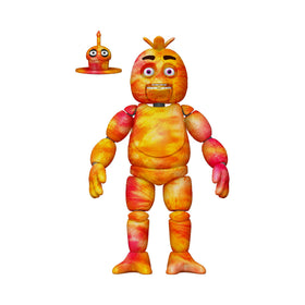Funko Tie-Dye Chica articulation highlights for dynamic posing and play.