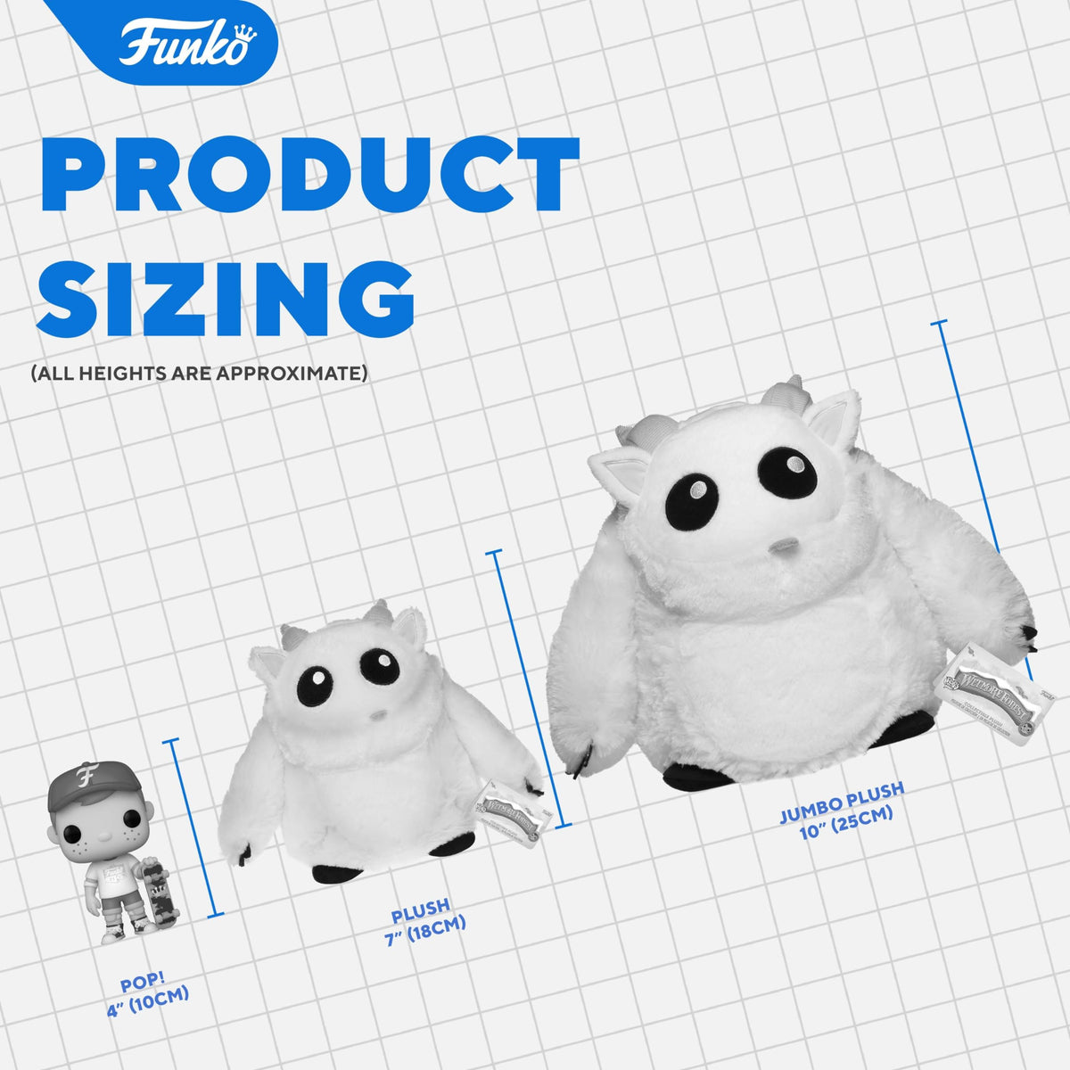 Funko Tie-Dye Freddy plush arms open for hugging and display