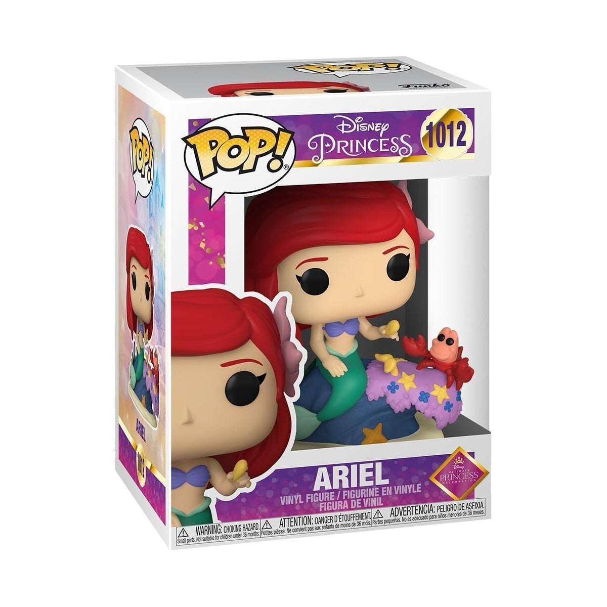 Funko Ultimate Princess Ariel pop vinyl figure for collectible display