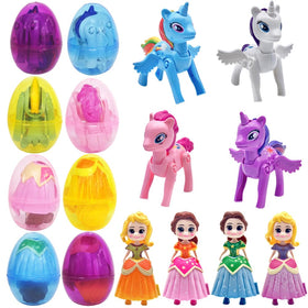 FUNKY WIZARD Easter egg princess deformation assembly invites creative play