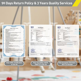 FUNLIO meets US and EU safety standards for added parental confidence.