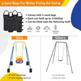 FUNLIO swing seat with removable option and adjustable rope.