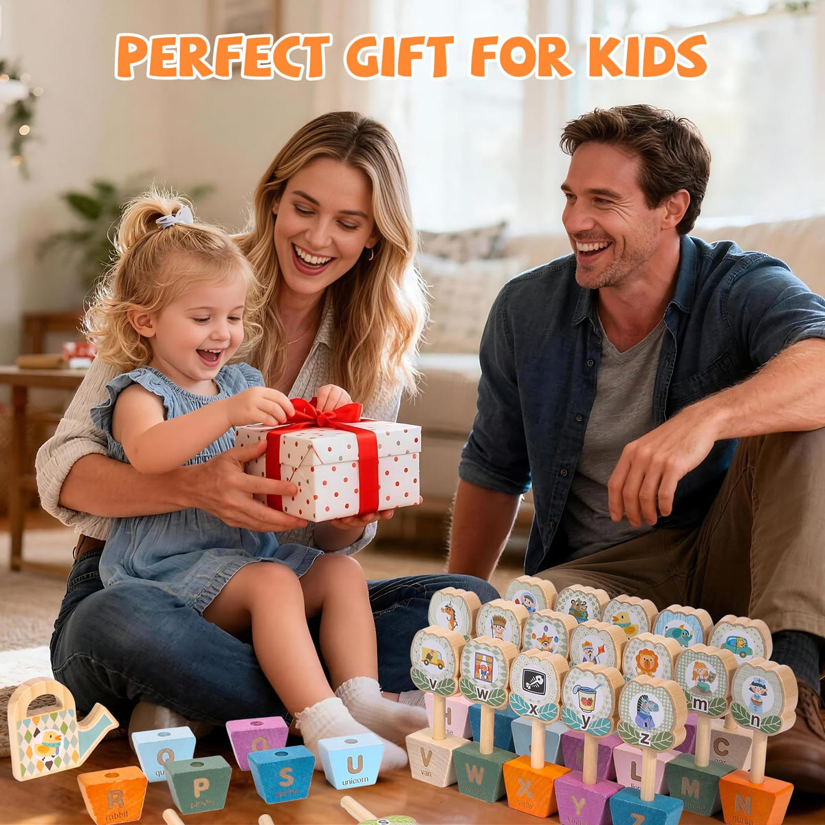 Funny Old Man gift set supports early readers with hands-on curiosity.