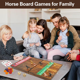 Funnyb&G dice, chips, and cards enable complete tabletop play.