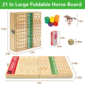 FUNNYB&G Thick wooden board, sturdy surface for accurate spins during play.
