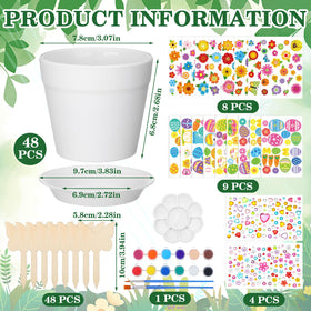 Funnymoom diamond stickers to add sparkle to pots and crafts.