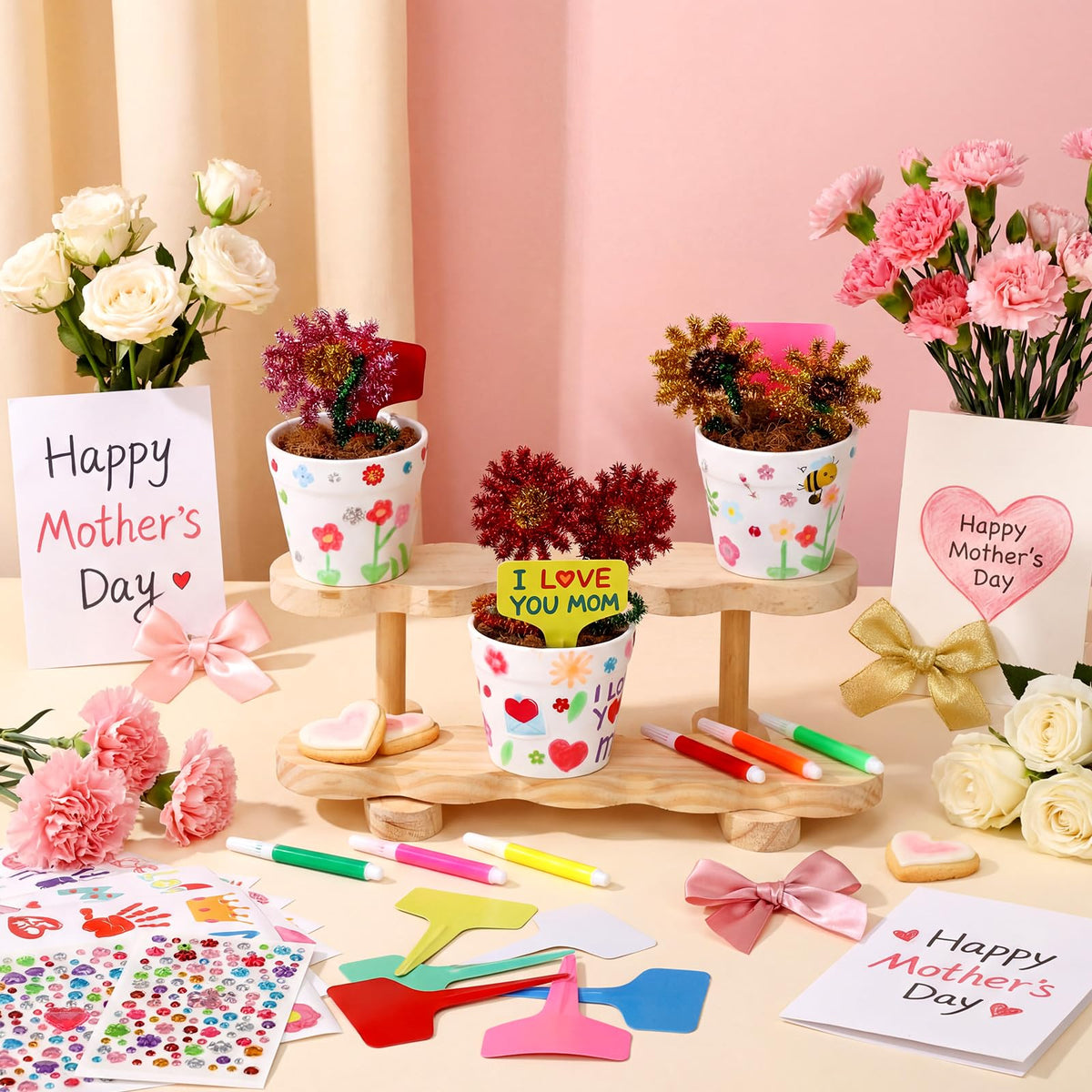 Funnymoom gift-ready craft kit ideal for Mother's Day activities