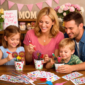 Funnymoom lightweight pots designed for small hands and easy cleanup