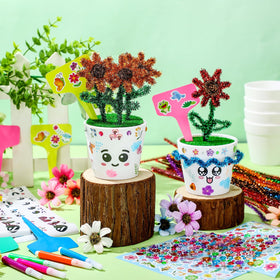Funnymoom watercolor drawing tools for easy, vibrant pot painting