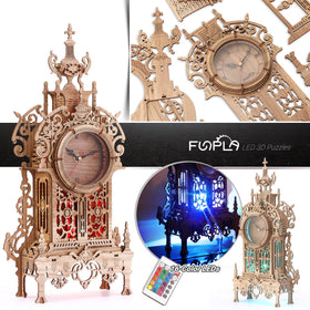 Remote-controlled 16-color LED lighting enhances ambiance for FUNPOLA LED tower