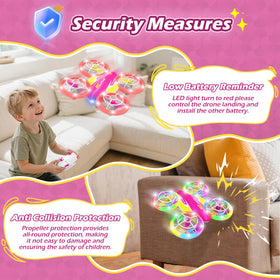 FUNPX drone in gift-ready box—ready-to-play straight out of the package.