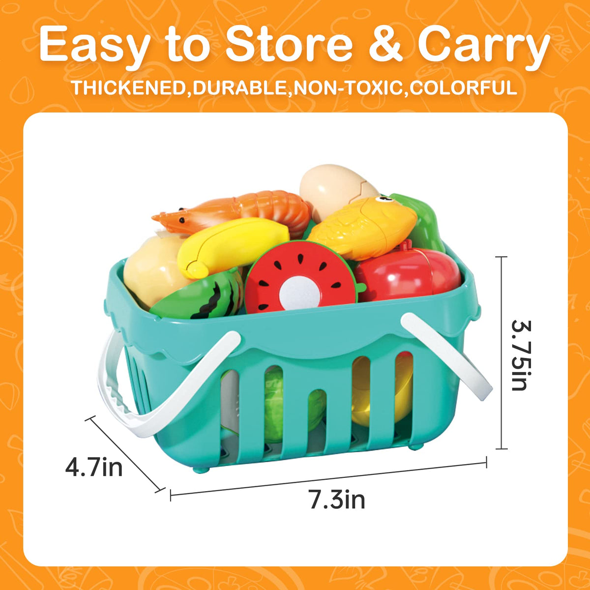 Funpynani non-toxic ABS plastic keeps hands safe during play.