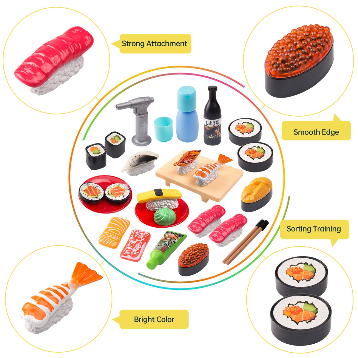 Perfect gift-ready sushi set packaging for birthdays and holidays