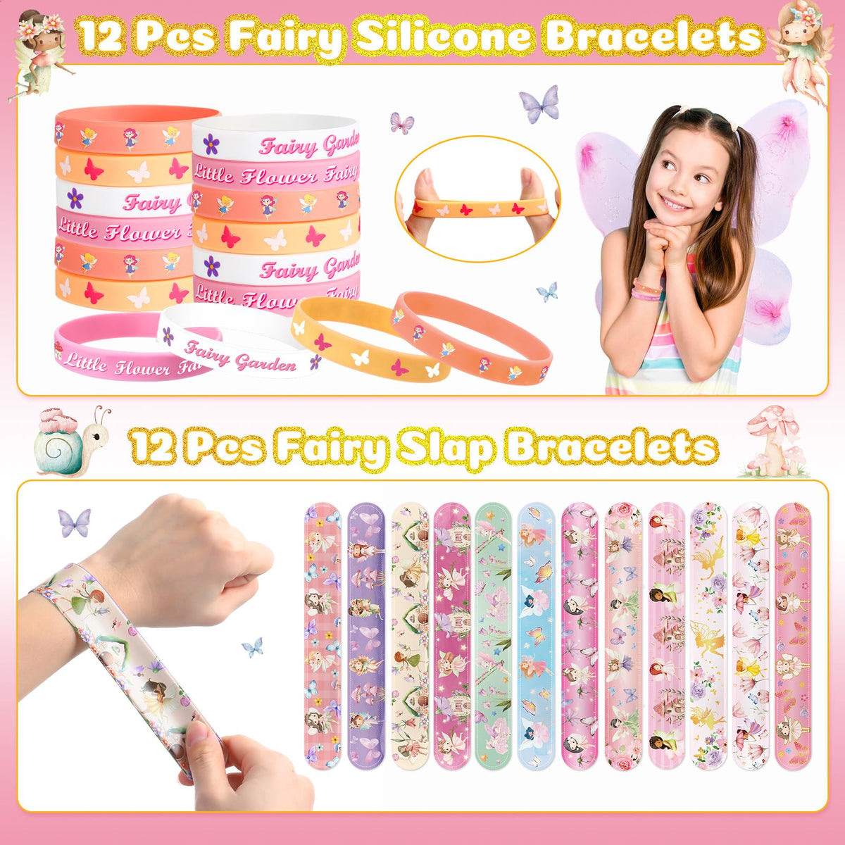 Funrous fairy keychains — eye-catching keepsakes to enrich gift bags.