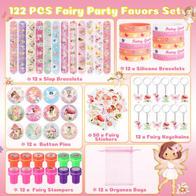 Funrous fairy silicone bracelets — durable, vibrant wearables for kids' celebrations.