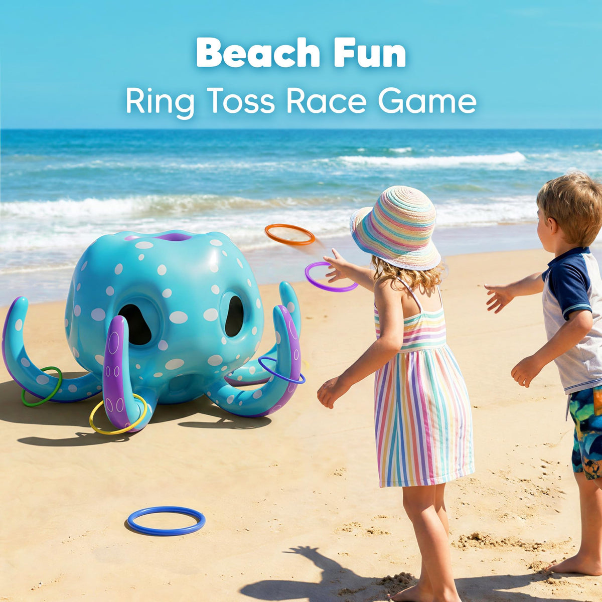 Funscape Basketballs inflate with ease for quick shooting action