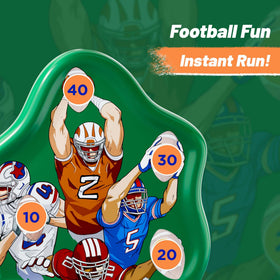 Funscape board measures 30 x 43 inches for easy target play.