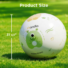 Compact storage makes it easy to carry to beach or park.