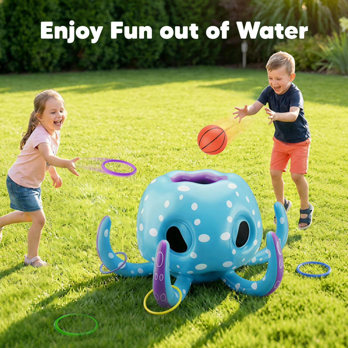Funscape dual manual pumps speed up setup and pack away easily