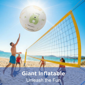 Funscape easy inflate and quick storage ball.
