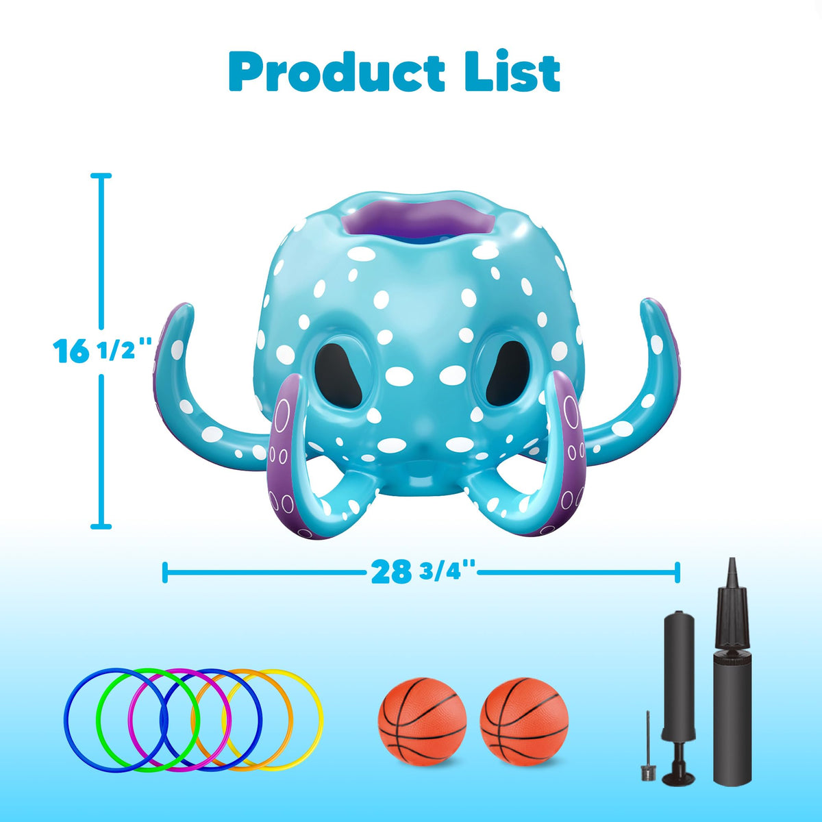 Funscape pool toy enhances summer parties and backyard fun