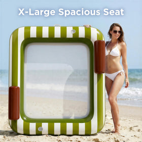 Funscape multiperson float ideal for family pool parties and lakeside days.