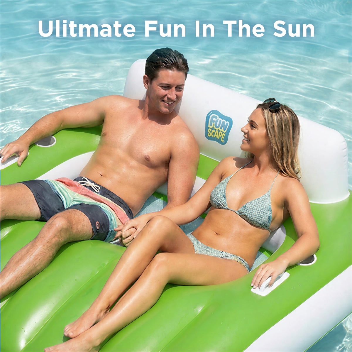 Funscape green color adds visibility and party-ready style.
