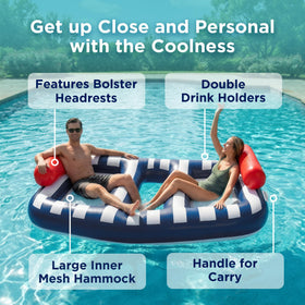 Funscape float made from durable thickened material for outdoor longevity