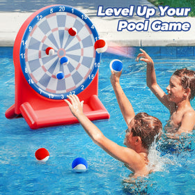 Funscape plush sticky darts provide strong adhesion on the board.