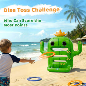 Funscape rings and discs set for two engaging play modes