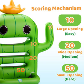 Funscape water-filled base adds stability for outdoor games