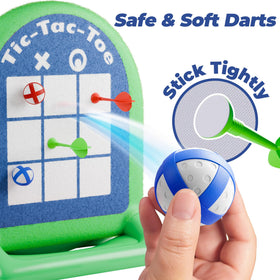 Weighted water base helps keep the game steady on windy days.